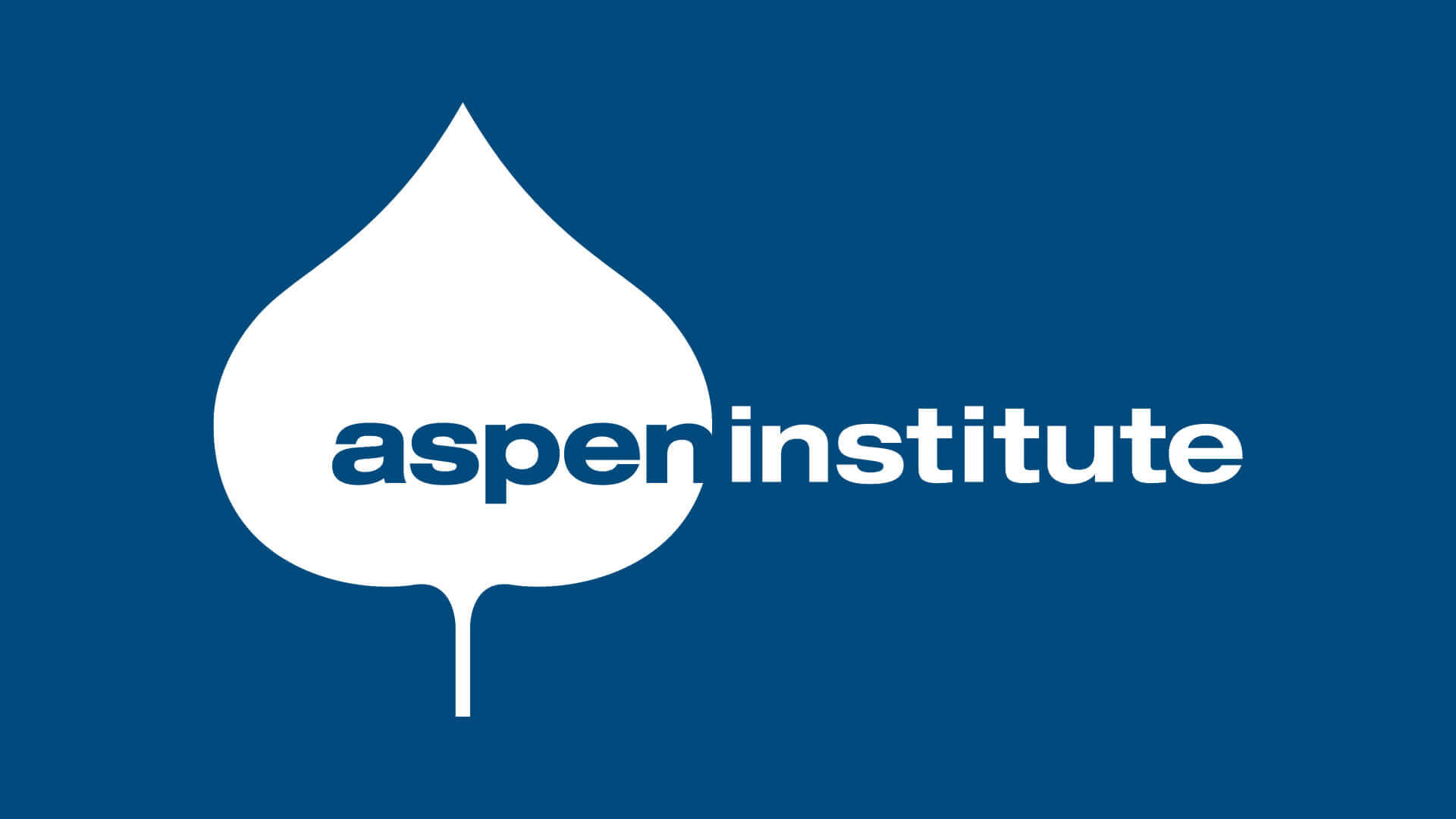 Aspen Institute Project Intern