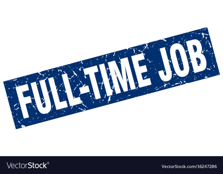 Full time jobs