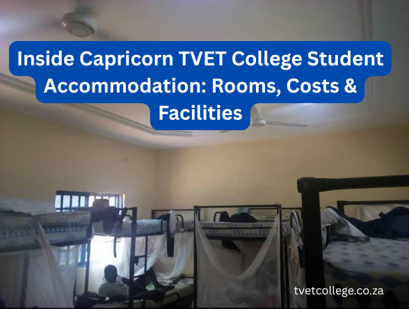 Inside Capricorn TVET College Student Accommodation